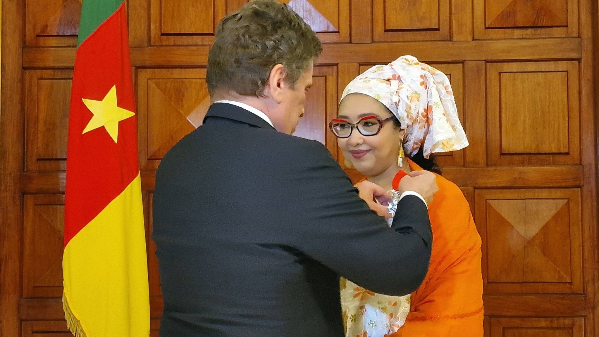 France awards the distinction of Knight of the Legion of Honour to Djaïli Amadou Amal