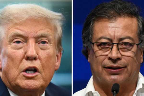 Trump and the Colombian president hold talks after months of tensions