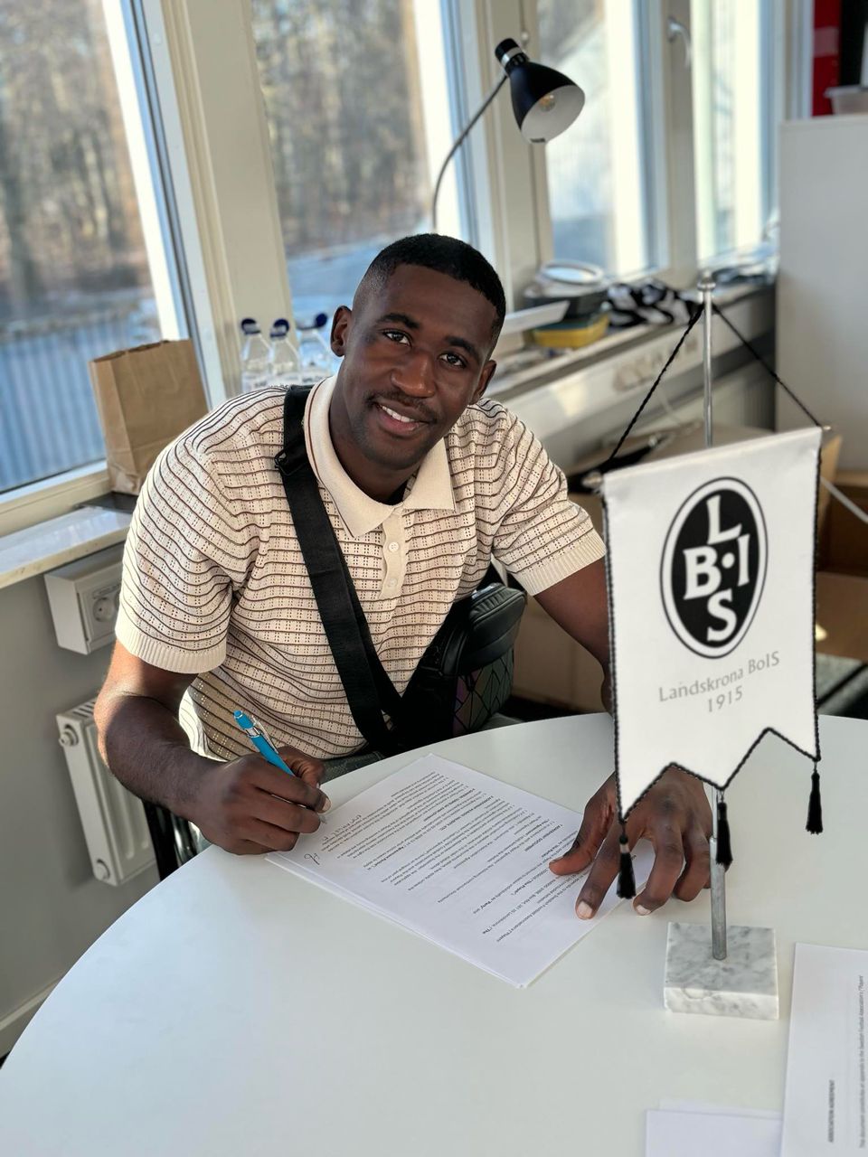 Mercato : Emmanuel Moungam signs with Landskronabois
