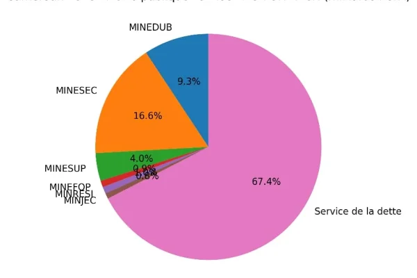 Public debt: Cameroon will pay twice as much to repay than to train its youth in 2026