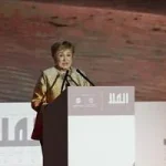 The IMF chief says the Middle East conflict is testing the global economy, warning of potential impacts
