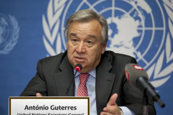 The UN Secretary-General condemns the massive strikes carried out by Israel across Lebanon