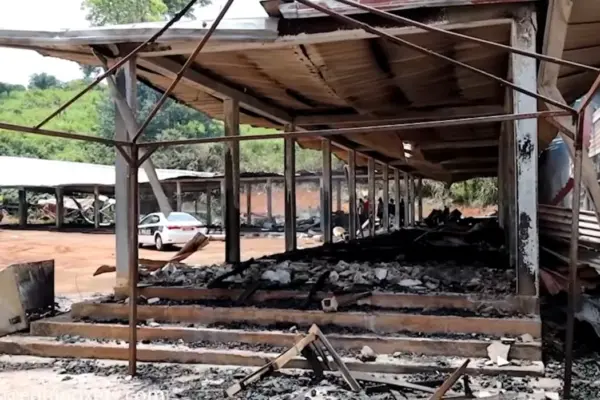 Cameroon: A fire ravages dozens of shops at Yaoundé's Vita course