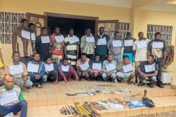 Cameroon: about twenty alleged criminals arrested in Yaoundé