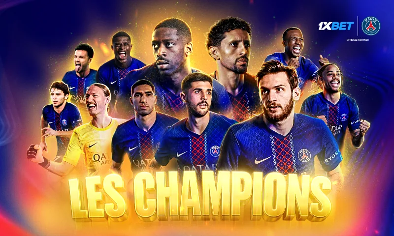 Double European Champions of the Champions League: PSG confirms its status as the best dynasty in football with 1xBet!