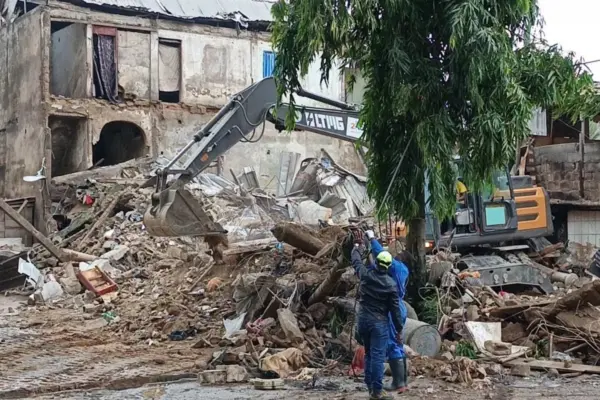 Cameroon: six dead in the collapse of a building in Douala