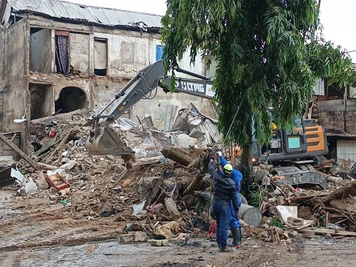 Cameroon: six dead in the collapse of a building in Douala